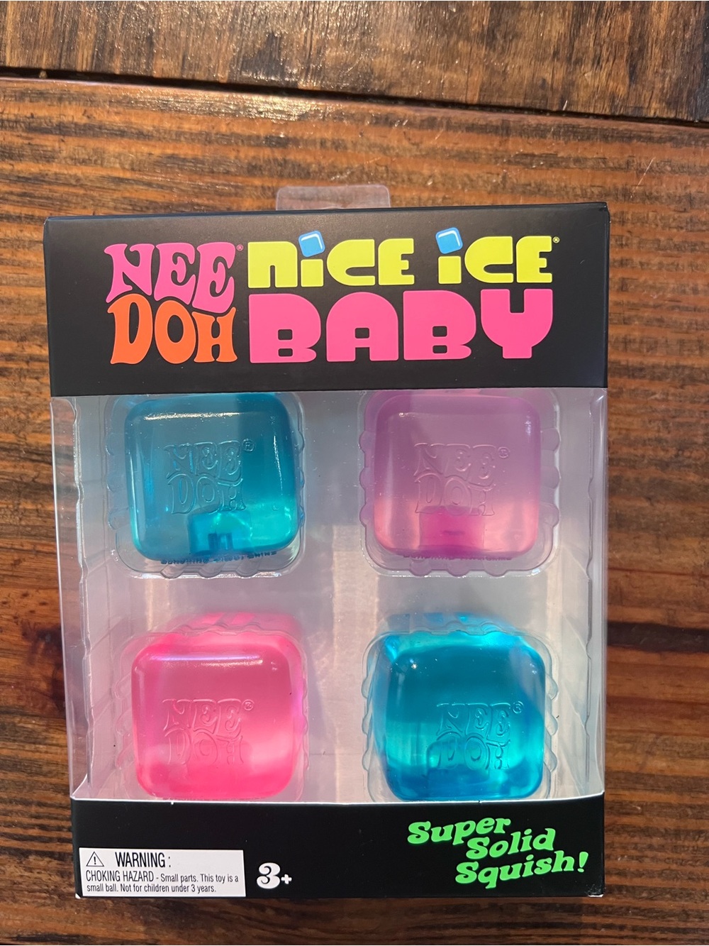 Authentic Needoh Nice Ice Baby Set - Pink🩷, Purple 💜& Blue🩵